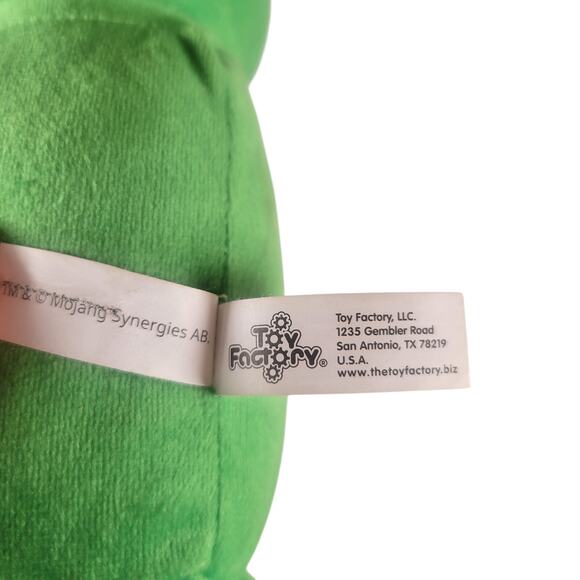 Minecraft Creeper Plush 9" Stuffed Toy Factory 2022 Green Mojang Official Stuffy - Picture 10 of 14